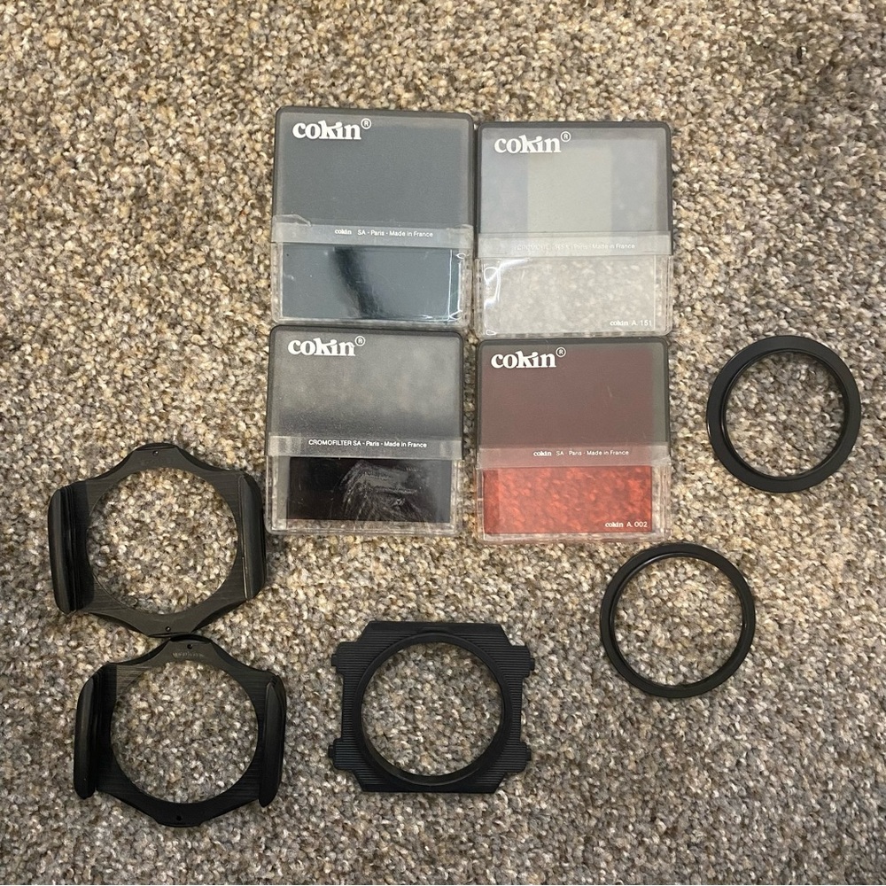 Cokin Camera Lens Filter Set and Mounts